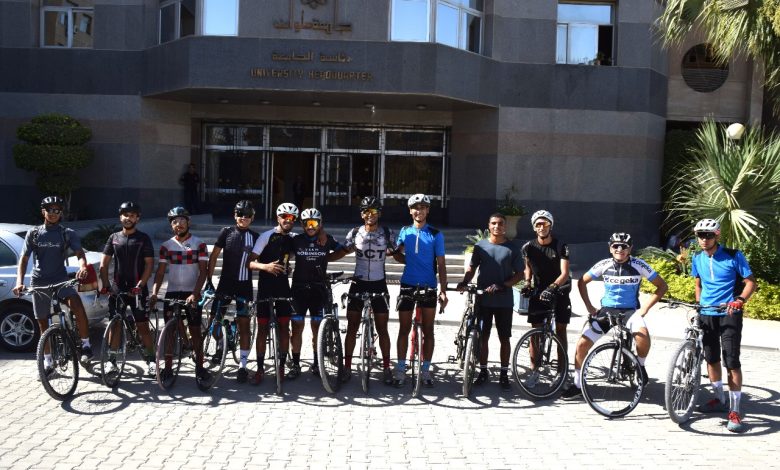 ماراثون للدراجات بجامعة حلوان 3 IMG 20231108 WA0078