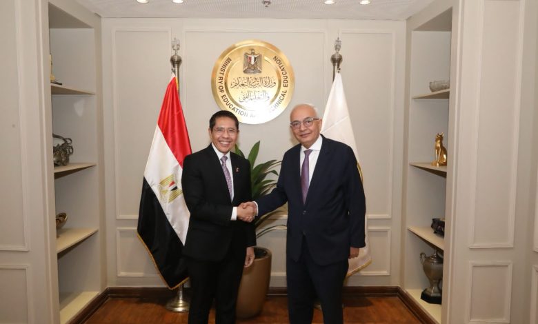 تعاون مصرى سنغافورى فى مجال التعليم قبل الجامعي 4 IMG 20231109 WA0145