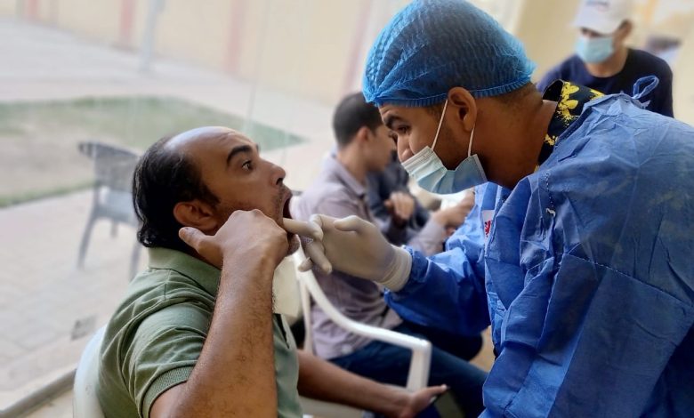 مركز أهالينا ٢ يستقبل أكبر قافلة طبية بالتعاون مع الجامعة البريطانية 3 IMG 20231109 WA0180