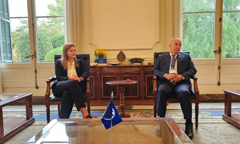 وزير الشباب الالبانى ندرس إستضافة أكاديمية شباب المتوسط في نسختها الرابعة بجمهورية ألبانيا 1 IMG 20231110 WA0132