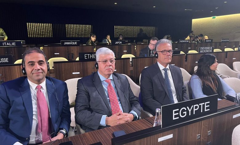 وزير التعليم العالي يلقي كلمة مصر في الدورة ٤٢ للمؤتمر العام لليونسكو 1 IMG 20231111 WA0127