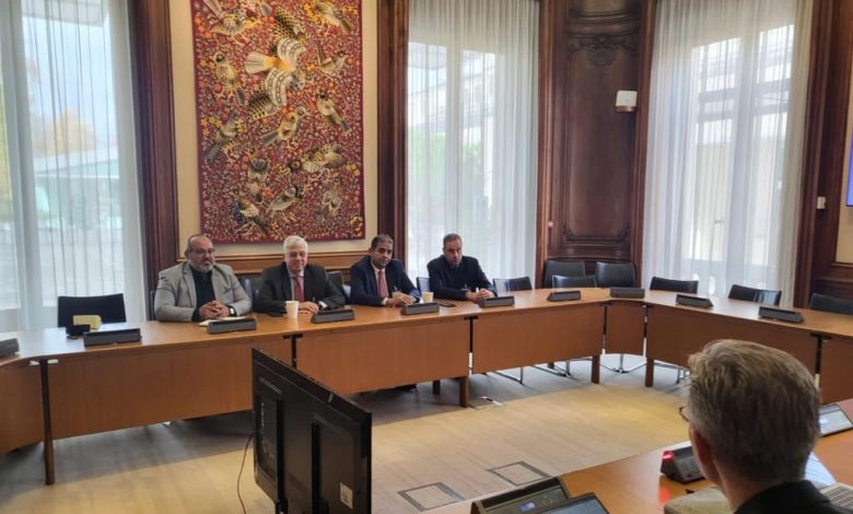 وزير التعليم العالي يزور مقر منظمة التعاون الاقتصادي والتنمية بباريس لمتابعة التعاون المشترك مع المنظمة 1 IMG 20231112 WA0143