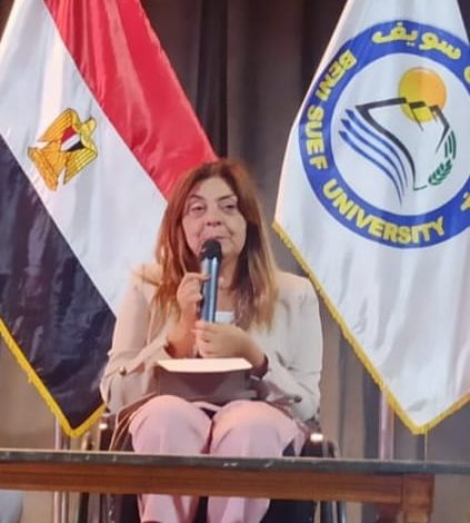 القومي للإعاقة يطلق مبادرة " خدماتي في محافظاتي " من جامعة بني سويف 1 IMG 20231113 WA0049