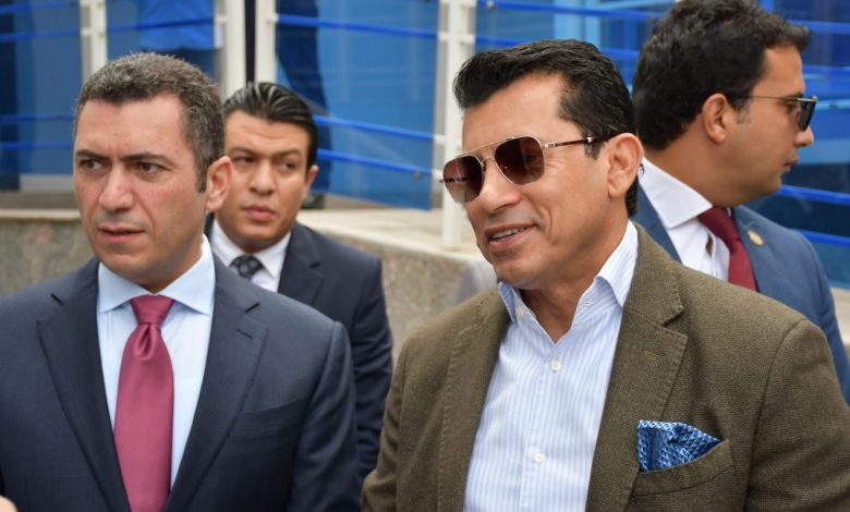 خلال جولتة التفقدية بالقاهرة ....وزير الرياضة يتفقد نادي النادي بشيراتون 4 IMG 20231113 WA0071