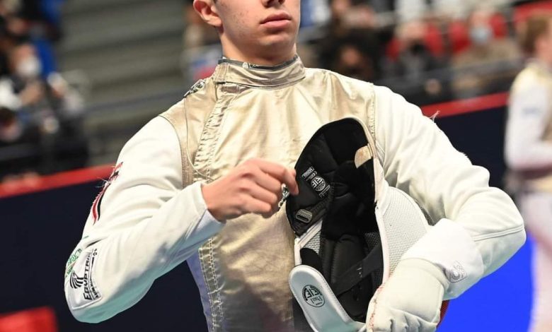 محمد حمزة يتصدر للتصنيف الأوليمبي لسلاح الشيش 2 IMG 20231114 WA0187