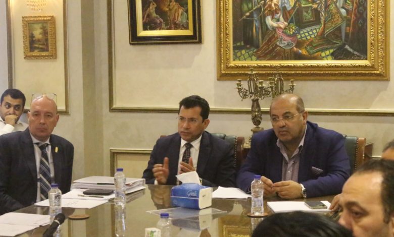 وزير الرياضة يناقش مع اللجنة الأوليمبية ملف مصر لاستضافة أولمبياد 2036 6 IMG 20231115 WA0047