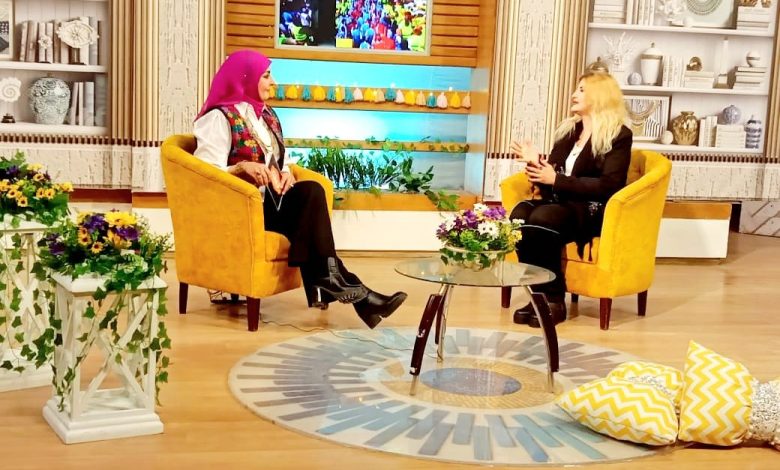 هبه عبد الفتاح تحذر من مخاطر الزواج عن طريق الإنترنت في برنامج زينة بطعم البيوت 5 IMG 20231115 WA0213