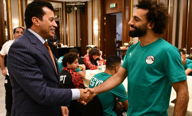 بالصور وزير الرياضة يؤازر المنتخب المصري لكرة القدم 10 IMG 20231115 WA0313