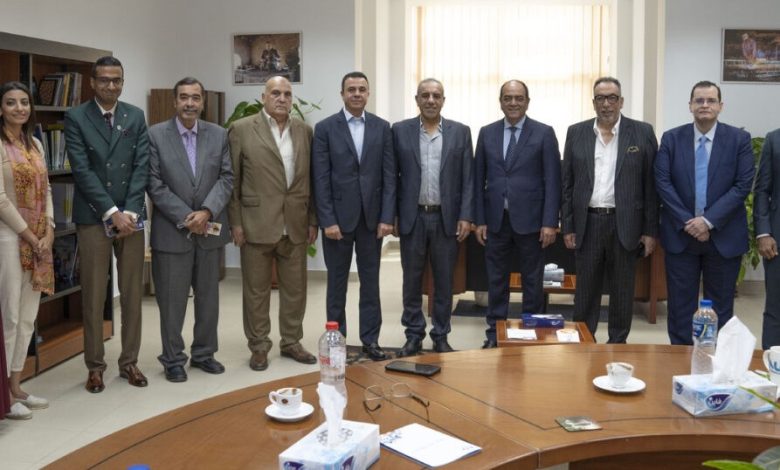 النيل الأهلية تبحث مع وفد من اتحاد الصناعات المصرية تعزيز التعاون المشترك 1 IMG 20231116 WA0252
