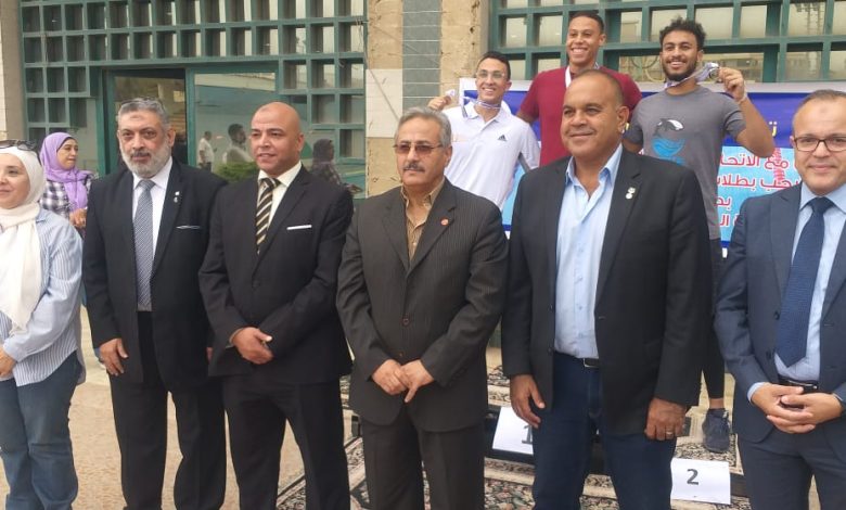 انطلاق بطولة السباحة بالزعانف للجامعات والمعاهد العليا المصرية 3 IMG 20231120 WA0093