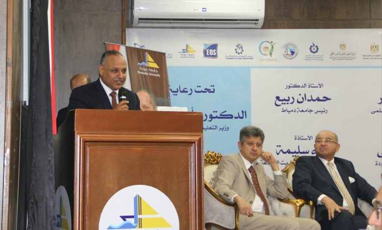 أكاديمية البحث العلمي تنظم المنتدى السنوي لربط البحث العلمي بصناعة الألبان بدمياط 6 IMG 20231120 WA01011