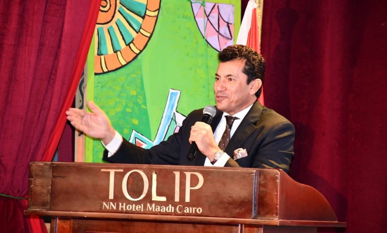 وزير الشباب والرياضة يشهد تدشين متطوعي فريق مراكز شباب مصر 4 IMG 20231120 WA0149 1