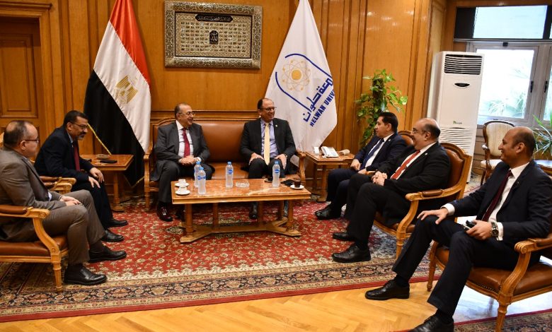 جامعة حلوان ومعهد تيودور بلهارس يوقعان مذكرة تفاهم لتطوير البحث العلمي 1 IMG 20231122 WA0171 1