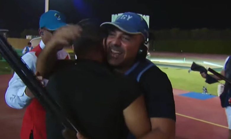 وزير الرياضة يهنئ عبد العزيز محيلبة بالذهبية التاريخية في كأس العالم للرماية بقطر 3 IMG 20231123 WA0187