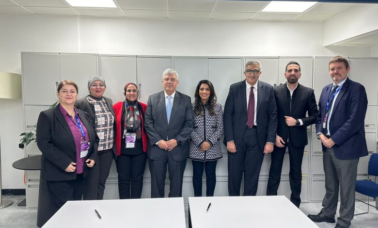 توقيع مذكرة تفاهم بين المجلس الأعلى للجامعات وجمعية المحاسبين القانونيين المُعتمدين البريطانية 5 IMG 20231124 WA0022