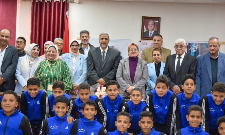 وكيل تعليم بورسعيد تشهد احتفالية مدرسة تنيس الابتدائية بأعياد الطفولة 5 IMG 20231126 WA0217 1