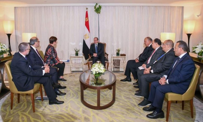 الرئيس السيسي يعرب عن تقديره للشراكة المثمرة بين مصر وصندوق النقد الدولي 3 FB IMG 1701502898559 1