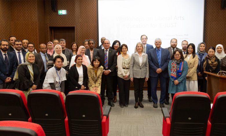 ورشة عمل لتعليم الأداب الحرة بالجامعة المصرية اليابانية 2 IMG 20231203 WA0122