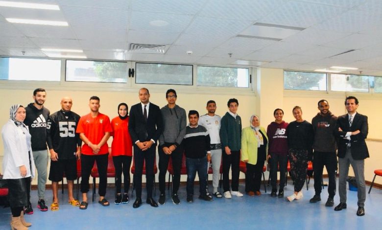 سحب عينات جديدة للأبطال الرياضيين ضمن مشروع الجينوم الرياضي 3 IMG 20231203 WA0155