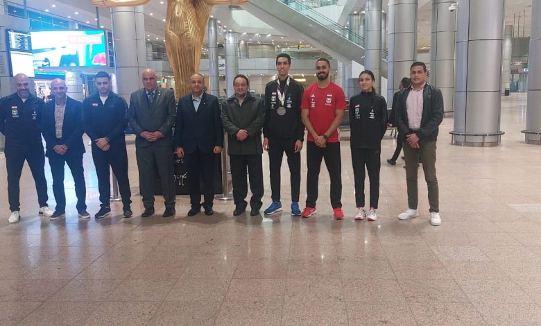 استقبال بعثة التايكوندو والبارتايكوندو بعد المشاركة في بطولة الجائزة الكبرى بأنجلترا 3 IMG 20231205 WA0124