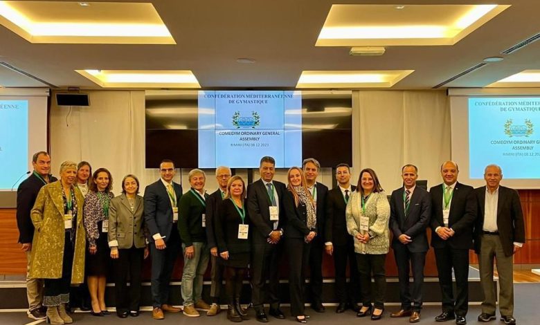 وزير الرياضة: فوز مصر بتنظيم بطولة البحر المتوسط لجمباز الايروبيك والإيقاعي استمرارًا للنموذج المصرى المحتذي به في العالم 1 IMG 20231209 WA0179