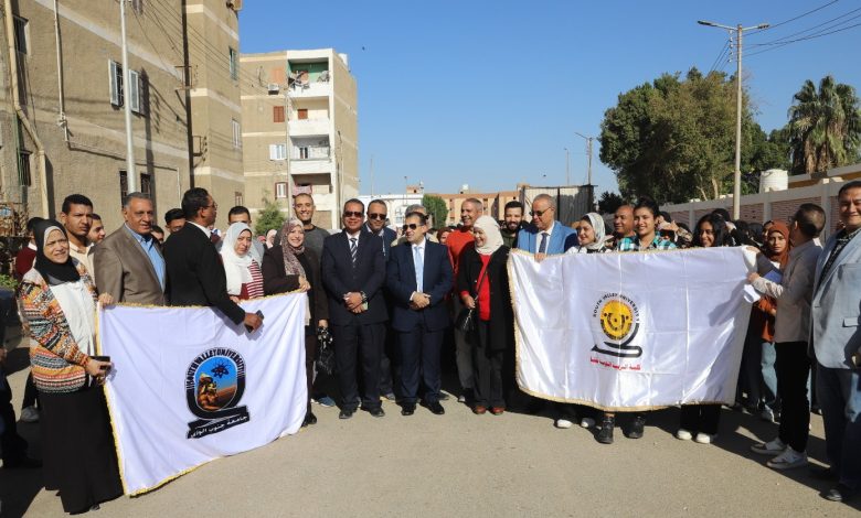 حشد كبير من طلاب جامعة جنوب الوادى للإدلاء بأصواتهم الانتخابية اليوم الثاني 1 IMG 20231211 WA019012