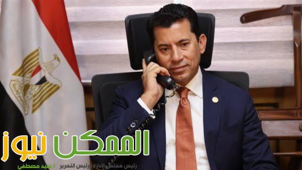 وزير الرياضة يتواصل هاتفيًا مع رئيس البعثة لتهنئة الاهلى بالفوز على اتحاد جدة فى كأس العالم للأندية 1 IMG 20231213 WA0120