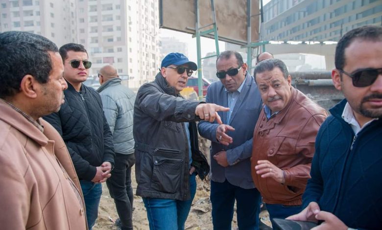 سويلم يتفقد مشروعات الحماية من أخطار السيول بمحافظة القاهرة 4 FB IMG 1705066138389