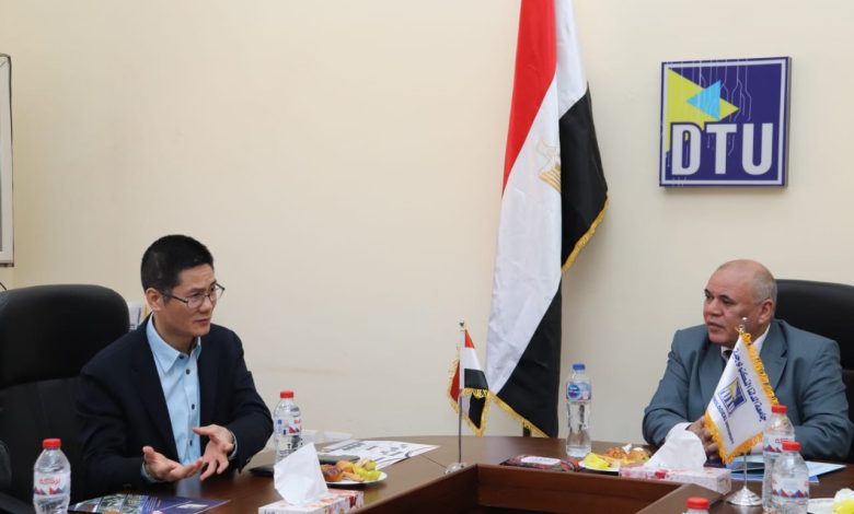 جامعة الدلتا التكنولوجية تبحث سُبل التعاون المُشترك مع وفد صيني 1 IMG 20240101 WA0107