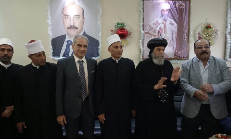 جامعة أسوان تهنئ نيافة الأنبا بيشوي أسقف الكاتدرائية والأخوة الأقباط بعيد الميلاد 1 IMG 20240107 WA0117