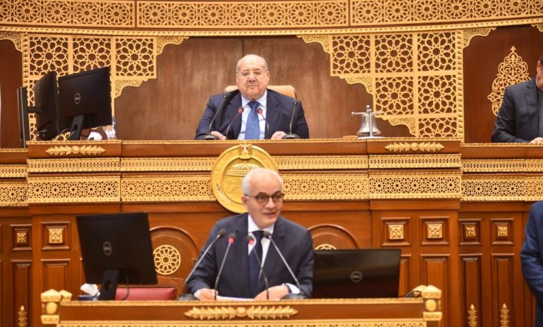 خلال الجلسة العامة لمجلس الشيوخ: وزير التربية والتعليم يستعرض استراتيجية تطوير التعليم الفنى 5 IMG 20240109 WA0159