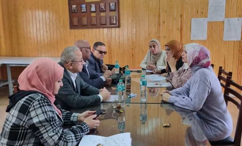 بدء تجهيزات مسابقة عباقرة جامعة حلوان 3 IMG 20240114 WA0078