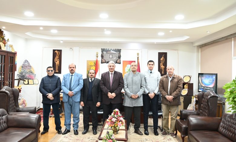 جامعة الفيوم: استقبال فريق مشروع مبادرة تميُّز المعلم 1 IMG 20240115 WA0129