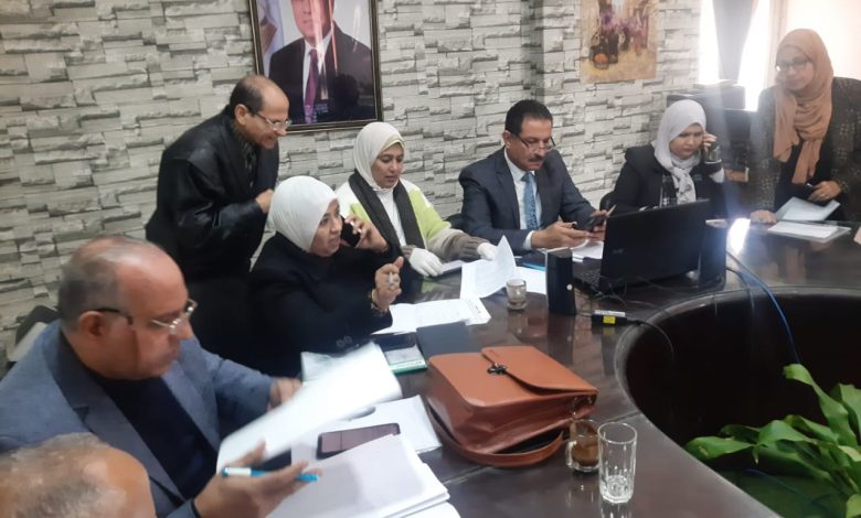 متابعة امتحانات اعدادية الجيزة من داخل غرفة العمليات 6 IMG 20240117 WA0112