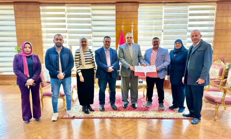 اعتماد معمل الميكروبيولوجيا الاكلنيكية بطب كفر الشيخ من المجلس الوطني للاعتماد (إيجاك ) 1 IMG 20240125 WA0134