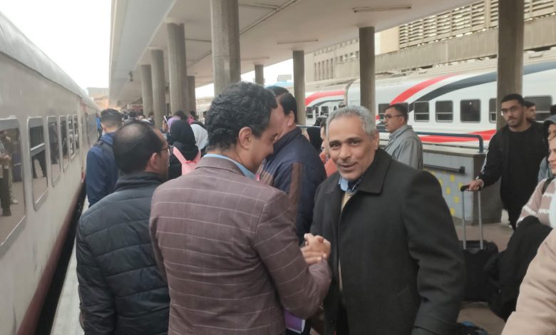 إنطلاق أولى أفواج قطار الشباب للأقصر وأسوان لطلاب الجامعات فى اجازة نصف العام 3 IMG 20240127 WA0083