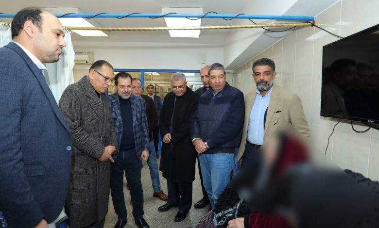 محافظ الشرقية ورئيس جامعة الزقازيق يطمئنان على مصابي قطاع غزة بمستشفى الجراحة 1 IMG 20240204 WA0374