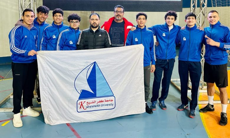 ثلاث ميداليات ( ذهبية وفضية وبرونزية ) لجامعة كفر الشيخ فى بطولة الشهيد الرفاعي الـ 51 1 IMG 20240210 WA0124