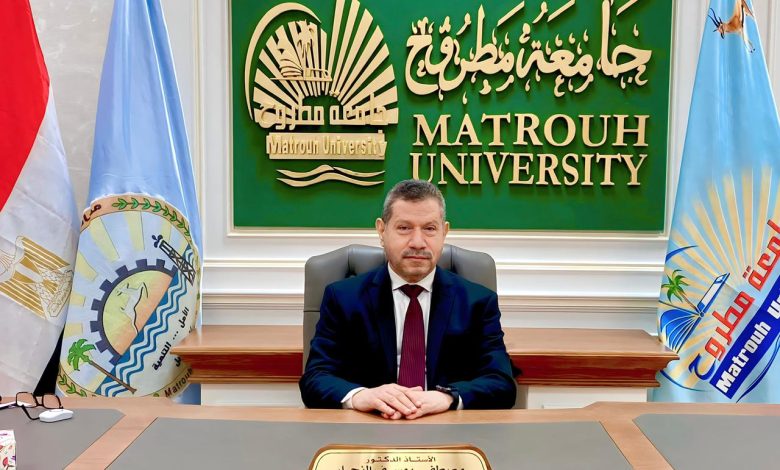 رئيس جامعة مطروح يتابع انتظام الدراسة مع بداية الفصل الدراسي الثاني 1 IMG 20240211 WA0248