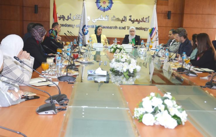 مصر تستقبل وفد منظمة اليونسكو لنقل تجربة بنك المعرفة 1 IMG 20240220 WA0148