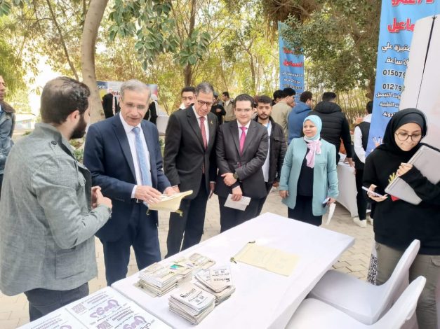 جامعة هليوبوليس تنظم اكبر ملتقى توظيفى لطلاب وخريجى كلية الصيدلة . 1 IMG 20240220 WA0156