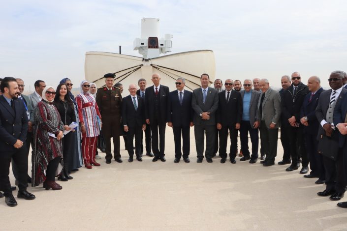 البحوث الفلكية يفتتح محطة رصد للأقمار الصناعية والحطام الفضائي 3 IMG 20240220 WA0168