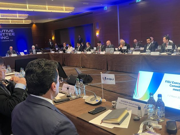 الاستعداد للبطولات تتصدر اجتماعات المكتب التنفيذي للإتحاد الدولي للرياضة الجامعية لليوم الثاني 4 IMG 20240301 WA0401