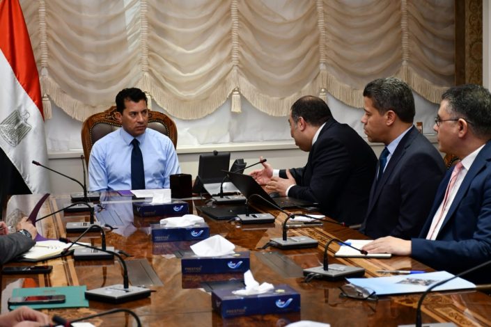 وزير الشباب والرياضة يناقش آخر استعدادات استضافة مصر للمؤتمر الكشفي العالمي الـ43 5 IMG 20240317 WA0160