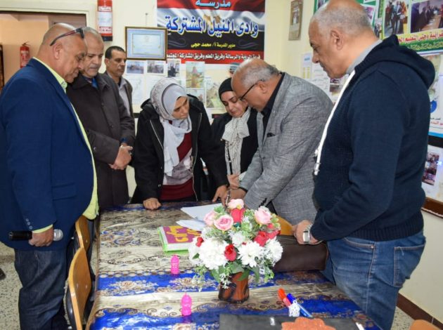 وكيل تعليم بور سعيد يتفقد مدرسة وادي النيل الأساسية المشتركة بمنطقة بحر البقر 4 IMG 20240319 WA0184 1