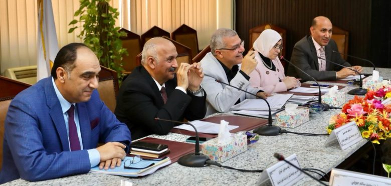 مجلس جامعة الزقازيق يشكل فريق لتطوير الحرم الجامعى 1 IMG 20240328 WA0251