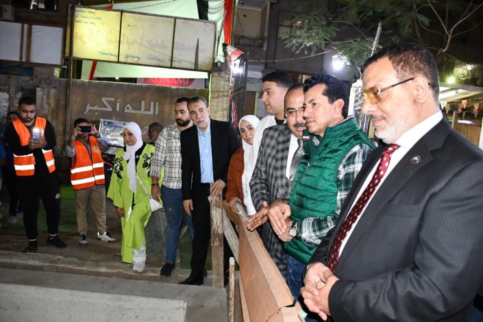 جولة تفقدية لوزير الشباب في مركز شباب أحمد عصمت 3 IMG 20240404 WA0041 1