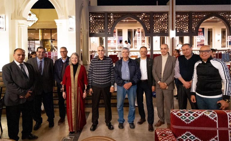 الجامعة المصرية اليابانية تنظم حفل افطار رمضاني 3 IMG 20240404 WA0164