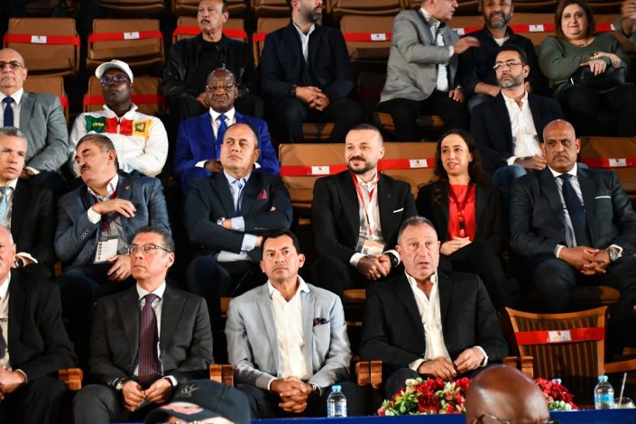 وزير الرياضة يشهد افتتاح بطولة أفريقيا للطائرة رجال بالنادي الأهلي 4 IMG 20240414 WA0051