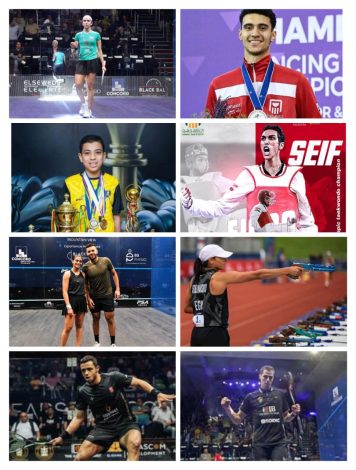 الاشادة بإنجازات السلاح والإسكواش والشطرنج واليد والكاراتيه والتايكوندو والخماسي الحديث خلال الأيام القليلة الماضية 2 IMG 20240416 WA0056